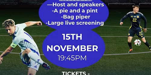 Match Day: Scotland v Greece