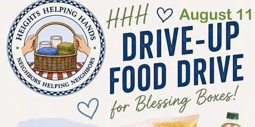 Blessing Box Food Drive!