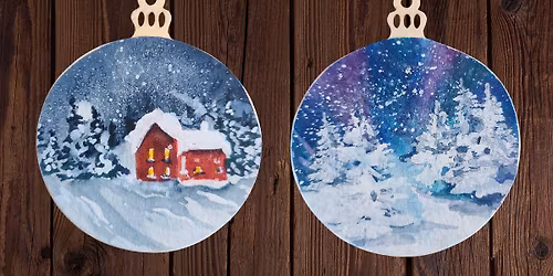 Watercolour Christmas Ornaments with Mary Campbell