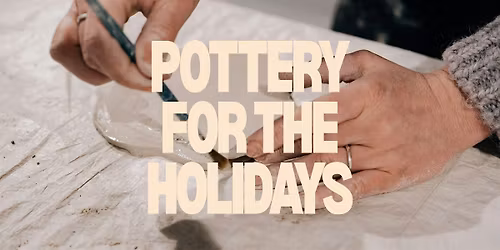 Holiday Tree Pottery Workshop