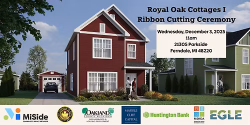 Royal Oak Cottages I Ribbon Cutting