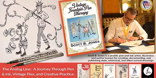Friday Workshop \u2013 The Analog Line: A Journey Through Pen & Ink, Vintage Flex, and Creative Practice