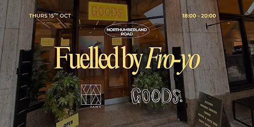 Fuelled by Fro-yo: YANA x GOODS Run Club