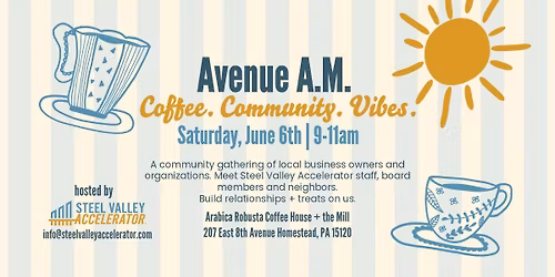 'Avenue A.M.' Coffee Mixer at Arabica Robusta with Steel Valley Accelerator