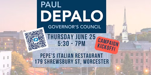 DePalo Re-Election Kickoff 2026
