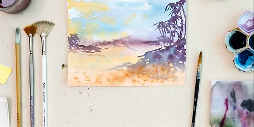 Workshop | Abstract Flow: Simple Expressive Watercolor Landscapes