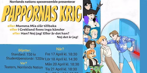 PAPPORNAS KRIG - NoNSEns Storspex 2026 (#Tjugotjugspex!)