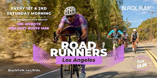 RoadRunners group ride, L.A.