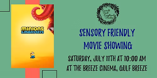 SENSORY FRIENDLY MOVIE SHOWING