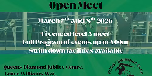 Rugby Swimming Club Open Meet