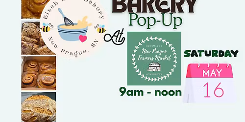Bisek Bees Bakery at New Prague Farmers Market