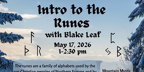 Intro to the Runes Course with Blake Leaf