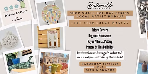 Holiday Market at Bottoms Up Boutique 