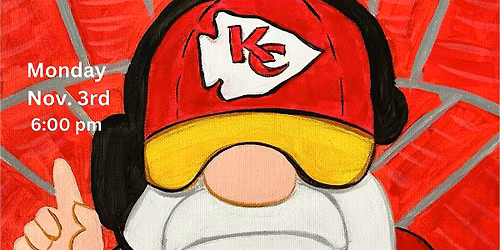 Andy Reid Gnome Paint Party