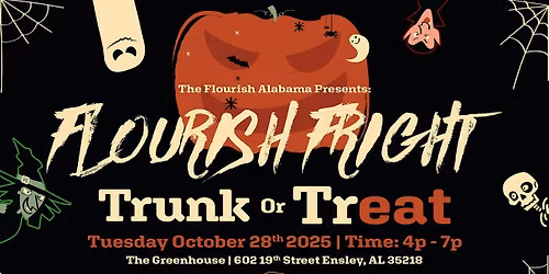 Flourish Fright: Trunk or Treat Community Event