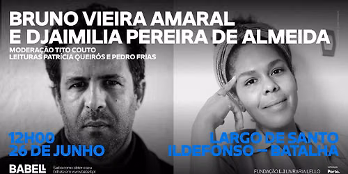 Conversa com BRUNO VIEIRA AMARAL e DJAIMILIA PEREIRA DE ALMEIDA