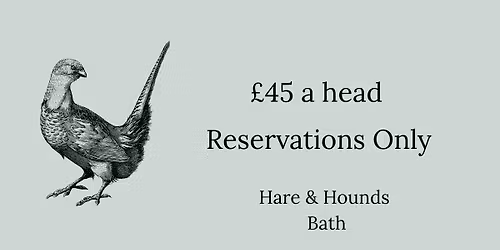 Game Night - 5 course tasting menu & nibbles