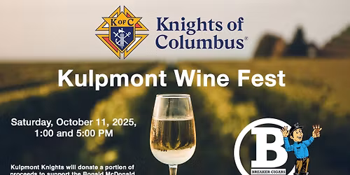 Breaker Cigars at the Kulpmont Wine Fest