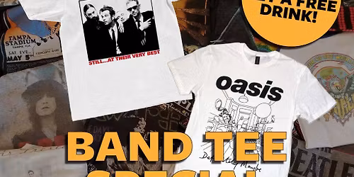 Fat Poppadaddys @ CHALK | Band Tee Special (FREE VK!)