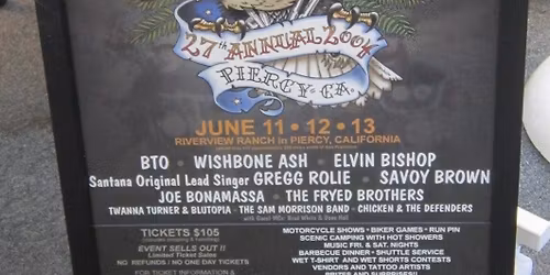 Joe Bonamassa Camping Passes at BankNH Pavilion Camping Passes