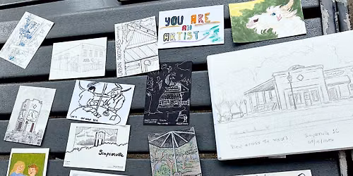 Urban Sketchers Greenville- October 3rd Event