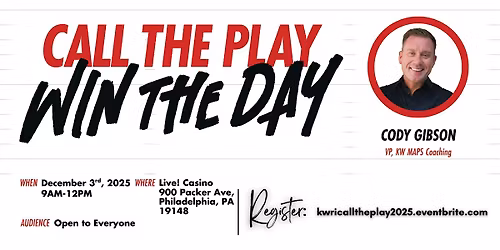 Call the Play, Win the Day