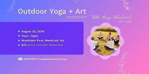 OUTDOOR YOGA + ART