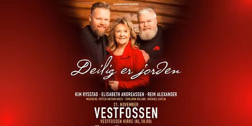 Deilig er jorden \/\/ Vestfossen kirke 21.11.26