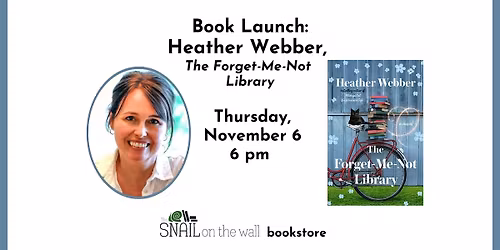 Book Launch: Heather Webber, The Forget-Me-Not Library