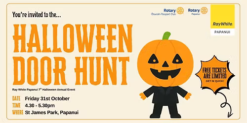 Free Halloween Community Kids Event | Hosted by Ray White Papanui & Rotary