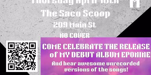 Katie from band release party