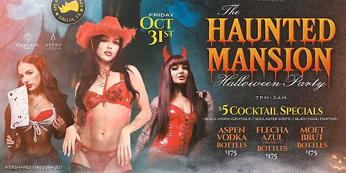 The Haunted Mansion Halloween Party (Spearmint Rhino Dallas)