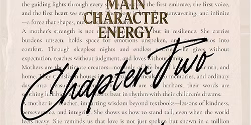 Chapter Two - Character Building \u2728