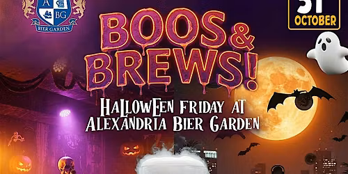Boos & Brews Halloween Bash at Alexandria Bier Garden
