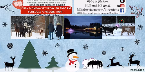 Fellinlove Farm's Winter Wonderland
