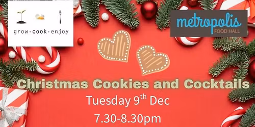 Adults Cookie and Cocktail Workshop