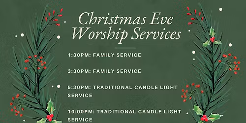 Christmas Eve Worship Services