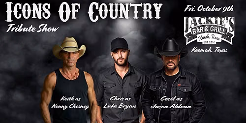 Tributes to Kenny Chesney - Luke Bryan - Jason Aldean LIVE Kemah Texas October 9 2026