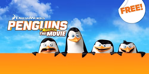 Free Summer Film Series: PENGUINS OF MADAGASCAR