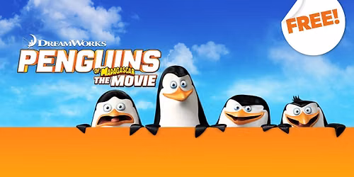 Free Summer Film Series: PENGUINS OF MADAGASCAR