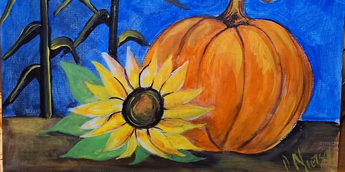 Spooky Cornstalks Paint-n-Sip