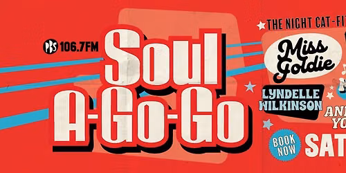 SOUL-A-GO-GO returns to The Night Cat on Sat 19 Sep 