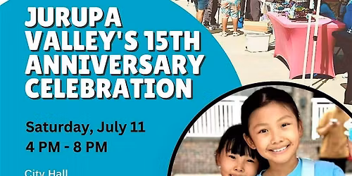 Kids Markets @ Jurupa Valley's 15th Anniversary Celebration
