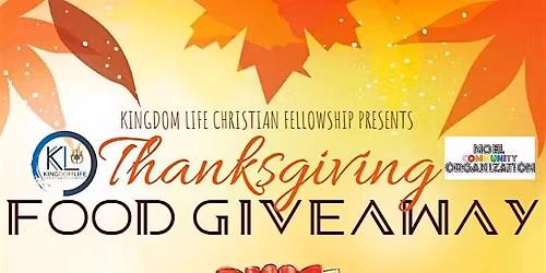 Thanksgiving Food Giveaway