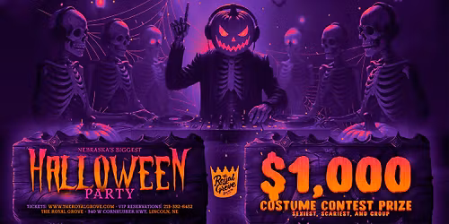 Nebraska's Biggest Halloween Party | The Royal Grove