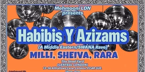 Habibis y Azizams: A Middle Eastern \/ SWANA RAVE