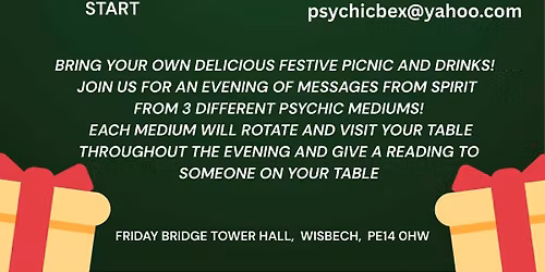 Psychic Medium Table Switch Night 