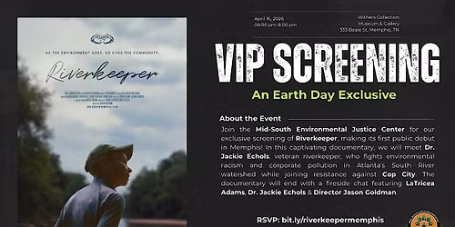 VIP Screening:  Riverkeeper | An Earth Day Exclusive