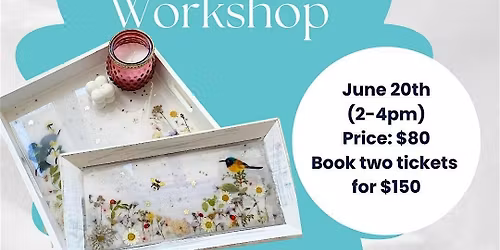 Dry Flower Art Resin Workshop