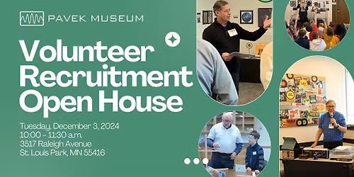Volunteer Recruitment Open House